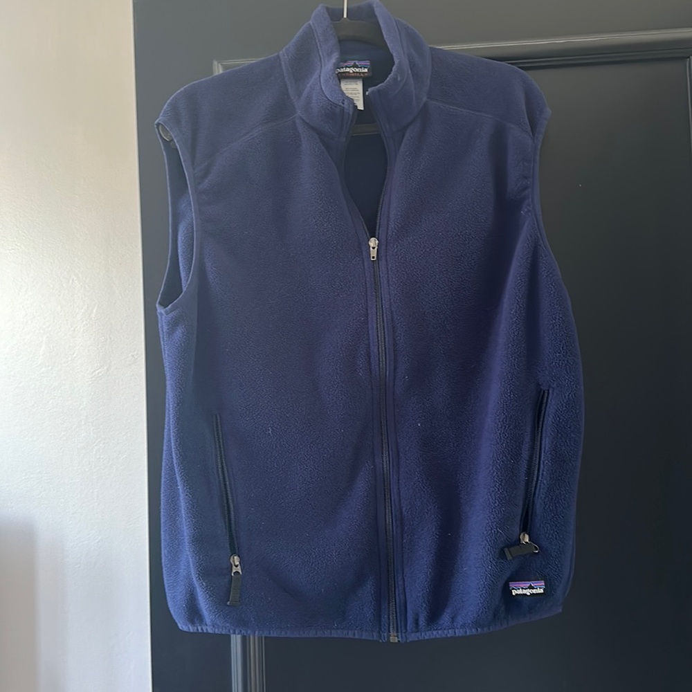 Patagonia Synchilla Polar Fleece Zip Front Vest